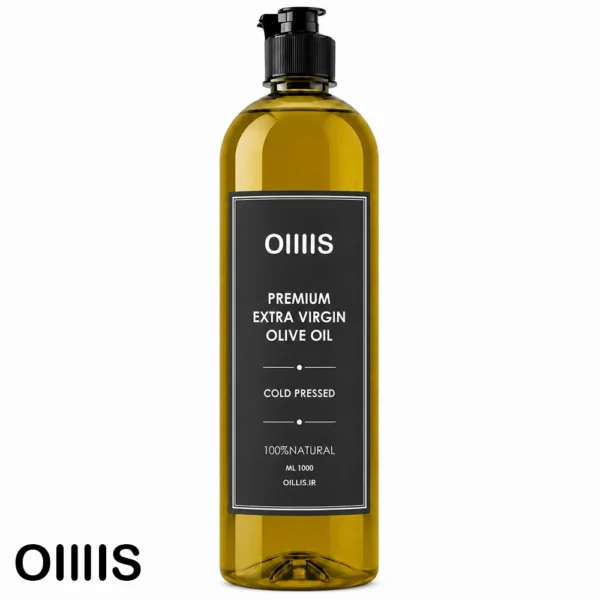 روغن زیتون بدون بو پرایم اویلیس ۱ لیتری در بسته بندی پت پلاستیکی با درب مشکی